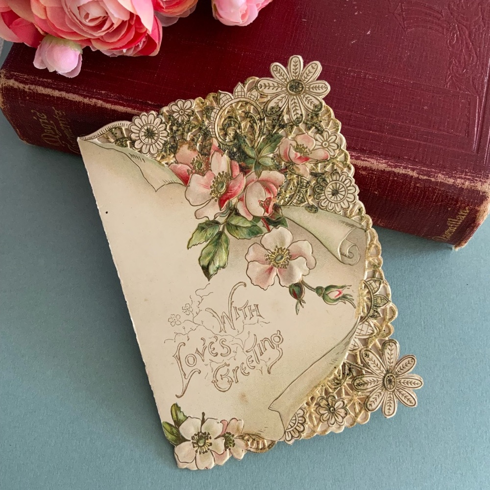 Beautiful Antique Card